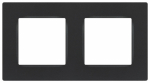 Рамка для розеток и выключателей ЭРА Серия 12 12-5202-12 на 2 поста, Классик, графит Рамка для розеток и выключателей ЭРА Серия 12 12-5202-12 на 2 поста, Классик, графит