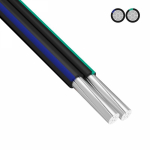 Провод СИП-4 2x16,0 мм², длина 25 метров, ГОСТ REXANT Провод СИП-4 2x16,0 мм², длина 25 метров, ГОСТ REXANT