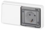 Блок розетка с выключателем ЭРА Эксперт 11-7521-01 IP55, 16A(10AX)-250В, СУ, белый Блок розетка с выключателем ЭРА Эксперт 11-7521-01 IP55, 16A(10AX)-250В, СУ, белый