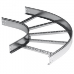 Угол горизонтальный 90 градусов 80x600 R-300, лонжерон 1,5 мм, горячеоцинкованный, в комплекте с крепежными элементами и соединитель Угол горизонтальный 90 градусов 80x600 R-300, лонжерон 1,5 мм, горячеоцинкованный, в комплекте с крепежными элементами и соединитель