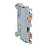 Клеммная колодка пружинная 2,5 Push-in серая Клеммная колодка пружинная 2,5 Push-in серая