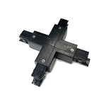 Соединитель X-образный черный Соединитель X-образный черный