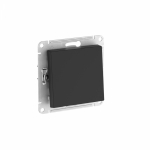 Выключатель 1кл прох с/у карбон механизм IP44 быстрозажим AtlasDesign AQUA Systeme Electric (20)