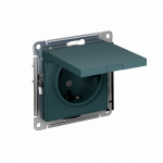Розетка 1гн с З/К с крыш. шторки с/у изумруд механизм 16А AtlasDesign Systeme Electric (1/15) Розетка 1гн с З/К с крыш. шторки с/у изумруд механизм 16А AtlasDesign Systeme Electric (1/15)