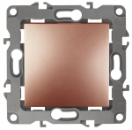 12-1111-14 ЭРА Кнопка, 10АХ-250В, Эра12, медь 12-1111-14 ЭРА Кнопка, 10АХ-250В, Эра12, медь