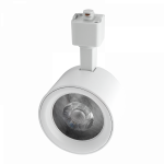 Светильник трековый светодиод 10Вт 4000K 900Лм белый IP40 24гр PTR 0510 Jazzway (1/80) Светильник трековый светодиод 10Вт 4000K 900Лм белый IP40 24гр PTR 0510 Jazzway (1/80)