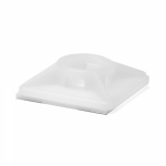 Монтажное основание для кабельных стяжек, пластик белый DKC (ДКС) Монтажное основание для кабельных стяжек, пластик белый DKC (ДКС)