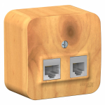 Розетка 2гн комп+ТФ RJ45+RJ11 о/у ясень изол.пласт. кат.5е IP20 Blanca Schneider Electric Розетка 2гн комп+ТФ RJ45+RJ11 о/у ясень изол.пласт. кат.5е IP20 Blanca Schneider Electric