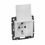 Розетка 1гн с З/К с крыш. шторки с/у белый механизм на винтах 16А Valena Legrand (1/10/100) Розетка 1гн с З/К с крыш. шторки с/у белый механизм на винтах 16А Valena Legrand (1/10/100)