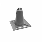 Держатель проводника пластиковый для мягкой кровли Н-110 мм TDZ Промрукав