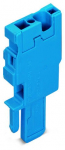 Клеммная колодка 18.3мм 1x1 0.08-4мм² 32А 500В термопласт синий Wago Клеммная колодка 18.3мм 1x1 0.08-4мм² 32А 500В термопласт синий Wago