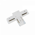 Коннектор T-тип TRB-WH для шинопровода RB белый IN HOME Коннектор T-тип TRB-WH для шинопровода RB белый IN HOME