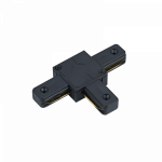 Коннектор T-тип TSB-BL для шинопровода SB черный IN HOME Коннектор T-тип TSB-BL для шинопровода SB черный IN HOME