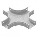 Разветвитель крестообразный плавный к лотку 300х80 Разветвитель крестообразный плавный к лотку 300х80