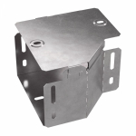 Переходник - редуктор д/лист. каб. лотка без разъема/соедин-ля сужение слева 150мм/100мм с высотой лотка100мм ПРОМРУКАВ