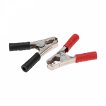 Зажим "крокодил" (черн+красн) 100А 105мм REXANT (6/50/500)