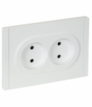 Розетка 2гн без З/К шторки с/у белый безвинт.клем 10А FP225 FORTE&PIANO IEK (1/10/100) Розетка 2гн без З/К шторки с/у белый безвинт.клем 10А FP225 FORTE&PIANO IEK (1/10/100)
