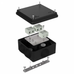 Коробка огнестойкая для о/п 40-0300-FR6.0-6 Е15-Е120 RAL9005 100х100х50 (14 шт/кор) Промрукав