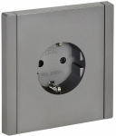 Розетка 1гн с З/К с/у сталь безвинт.клем 16А FP514 FORTE&PIANO IEK (1/10/100) Розетка 1гн с З/К с/у сталь безвинт.клем 16А FP514 FORTE&PIANO IEK (1/10/100)