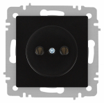 Розетка 1гн без З/К с/у антрацит механизм 16А 6-201-05 Accent Intro (1/10/200) Розетка 1гн без З/К с/у антрацит механизм 16А 6-201-05 Accent Intro (1/10/200)