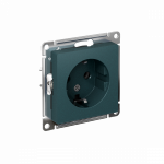 Розетка 1гн с З/К с/у изумруд механизм 16А AtlasDesign Systeme Electric (1/10) Розетка 1гн с З/К с/у изумруд механизм 16А AtlasDesign Systeme Electric (1/10)