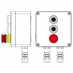 Взрывозащищенный пост управления из алюминия CPE-A-17-(2xP1B(11)-1xP3E(11))-2xKA2MHK(C)1Ex d e IIC Т5 Gb / Ex tb IIIC T95°C Db IP66 Взрывозащищенный пост управления из алюминия CPE-A-17-(2xP1B(11)-1xP3E(11))-2xKA2MHK(C)1Ex d e IIC Т5 Gb / Ex tb IIIC T95°C Db IP66
