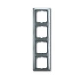 Рамка 4-пост. цвет синий глянцевый, пластик горизонт. и вертик., IP20 Basic 55 ABB Рамка 4-пост. цвет синий глянцевый, пластик горизонт. и вертик., IP20 Basic 55 ABB