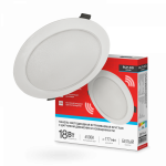 Панель светодиод круглая RLP-DD 18Вт 6500К 1440Лм с датчиком движения 177мм белая IP40 IN HOME(1/30)