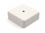 Коробка разветвительная для открытой установки 75х75х28 белая IP40 PLEXUP Коробка разветвительная для открытой установки 75х75х28 белая IP40 PLEXUP