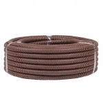 Труба гофрированная d20 ПВХ темное дерево с зондом EKF Plast PROxima (25) Труба гофрированная d20 ПВХ темное дерево с зондом EKF Plast PROxima (25)