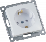 Розетка HEGEL 1-мест. механизм с накладкой с З/К скр. уст-ки16А 220-250В со шторками IP00 белый Розетка HEGEL 1-мест. механизм с накладкой с З/К скр. уст-ки16А 220-250В со шторками IP00 белый