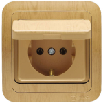 Розетка 1гн с З/К с крыш. с/у дуб керамика 16А Mimoza Makel (1/12/120) Розетка 1гн с З/К с крыш. с/у дуб керамика 16А Mimoza Makel (1/12/120)