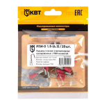 Разъем плоский ответвительный изолированный РПИ-О 1.5-(6.3) (20 шт) (КВТ) Разъем плоский ответвительный изолированный РПИ-О 1.5-(6.3) (20 шт) (КВТ)