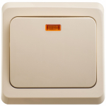 Кнопочный выключатель в сборе одиночный скрыт. уст-ки 10А 220-250В пластик бежевый IP20 SE Этюд Кнопочный выключатель в сборе одиночный скрыт. уст-ки 10А 220-250В пластик бежевый IP20 SE Этюд