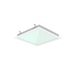 Светодиодный светильник VARTON медицинский встраиваемый C070/K 38 Вт 4000 K 600х600х100 мм IP65 с защитным силикатным стеклом для установки в сэндвич- Светодиодный светильник VARTON медицинский встраиваемый C070/K 38 Вт 4000 K 600х600х100 мм IP65 с защитным силикатным стеклом для установки в сэндвич-