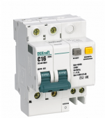 АВДТ со встр. защ. от сверхтоков 2Р 16А 300мА AC С ДИФ-101