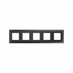 Рамка цвет сине-зеленый глянцевый, пластик горизонт. и вертик., DKC