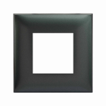 Рамка цвет сине-зеленый глянцевый, пластик горизонт. и вертик., DKC