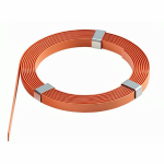 Проводник плоский 30х4 мм бухта 25 м (омед) S-304-25-CuSt