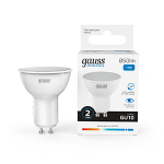 Лампа светодиод 11Вт GU10 6500К 850Лм MR16 Gauss Elementary 1/10/100