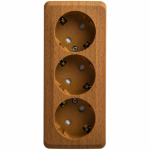 Розетка 3гн с З/К шторки о/у бук 16А IP20 Этюд Systeme Electric Розетка 3гн с З/К шторки о/у бук 16А IP20 Этюд Systeme Electric