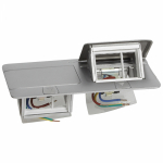 Выдв. блок 6(2х3)мод. алюминий Выдв. блок 6(2х3)мод. алюминий