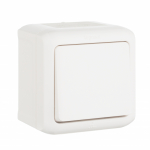 Выключатель 1кл прох о/у белый IP44 Quteo Legrand (1/20) Выключатель 1кл прох о/у белый IP44 Quteo Legrand (1/20)
