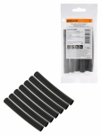 Набор трубок термоусаживаемых, клеевых "Моноцвет, черный 9,5/3,0 TDM" Набор трубок термоусаживаемых, клеевых "Моноцвет, черный 9,5/3,0 TDM"