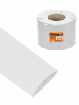 Термоусаживаемая трубка ТУТнг 80/40 белая (25 м/ролл) TDM