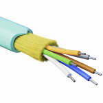 Кабель волоконно-оптический, распределительный, арамидные упрочняющие нити, для внутренней прокладки, нг(A)-HFLTx, 6 ОВ, категорияOM3 (G.651.1) плотны Кабель волоконно-оптический, распределительный, арамидные упрочняющие нити, для внутренней прокладки, нг(A)-HFLTx, 6 ОВ, категорияOM3 (G.651.1) плотны