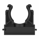 Клипса d23 черная полиамид ДКС (10/10/640) Клипса d23 черная полиамид ДКС (10/10/640)