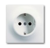 Розетка ABB Impuls 1-мест. механизм с накладкой с З/К скр. уст-ки16А 220-250В со шторками IP20 белый Розетка ABB Impuls 1-мест. механизм с накладкой с З/К скр. уст-ки16А 220-250В со шторками IP20 белый