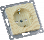 Розетка HEGEL 1-мест. механизм с накладкой с З/К скр. уст-ки16А 220-250В со шторками IP00 дерево Розетка HEGEL 1-мест. механизм с накладкой с З/К скр. уст-ки16А 220-250В со шторками IP00 дерево