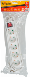 Удлинитель Navigator 71 558 NPE-S-05-500-ESC-3x0.75 с/з с выкл. 5 гн. 5м